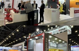 стенд компаний Плексор и Итгаз на выставке ПМГФ-2025. г.Санкт-Петербург